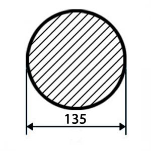 Круг стальной 135 мм 32Х2НВМ