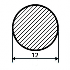 Круг металлический 12 мм ст.35