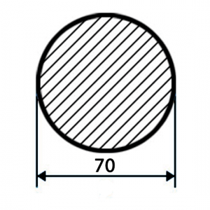 Круг стальной 70 мм ст.09Г2С