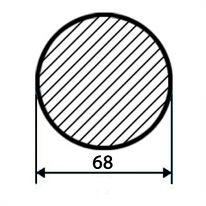 Круг стальной 68 мм 12ХН3А