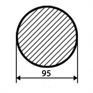 Круг стальной 95 мм ст.20 (режем без остатка)
