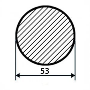 Круг стальной 53 мм Ст30
