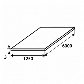 Лист г/к 3х1250х6000 15ХСНД стальной