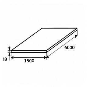 Лист г/к 18х1500х6000 15ХСНД стальной